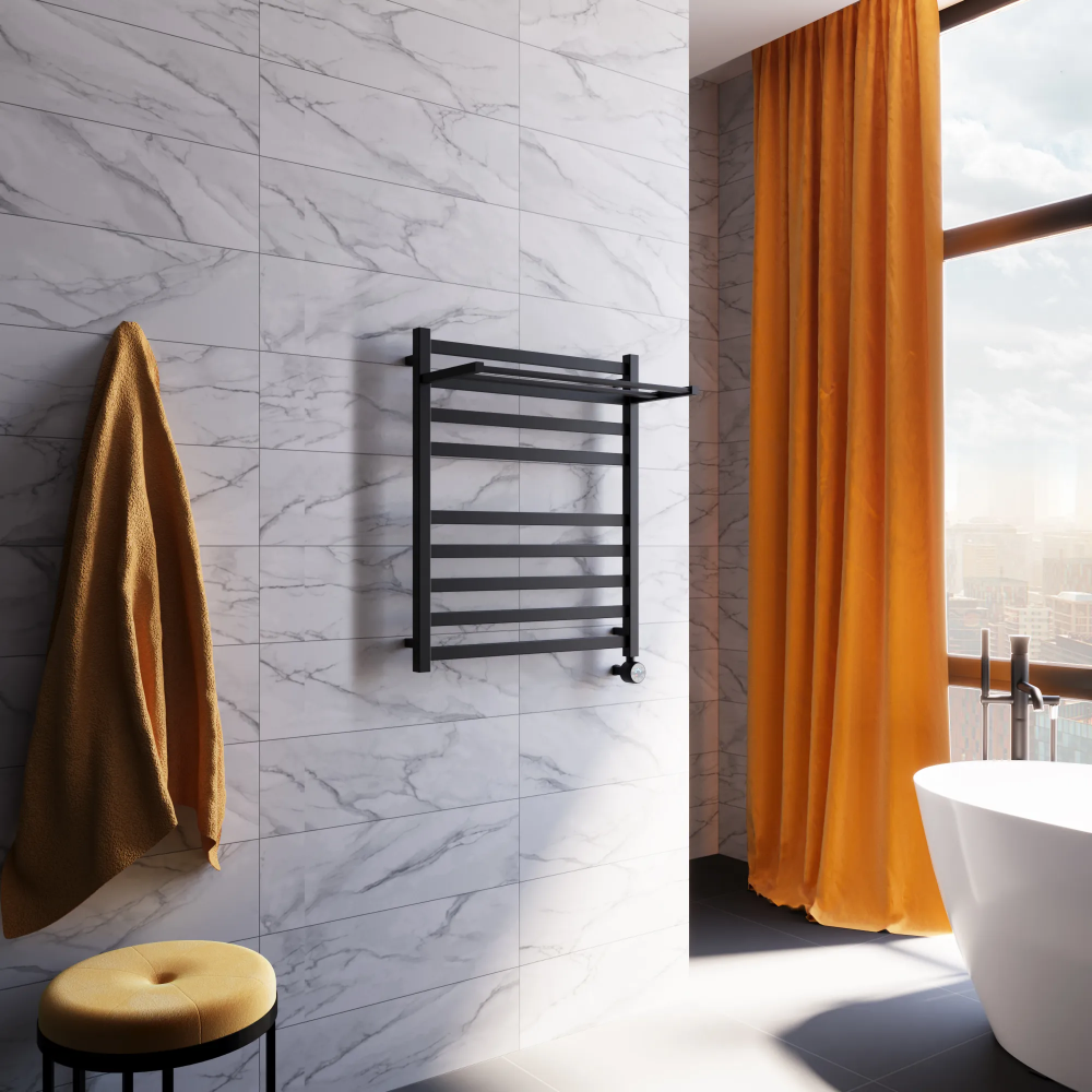 Полотенцесушитель электрический Grota Comfort 630х750 черный