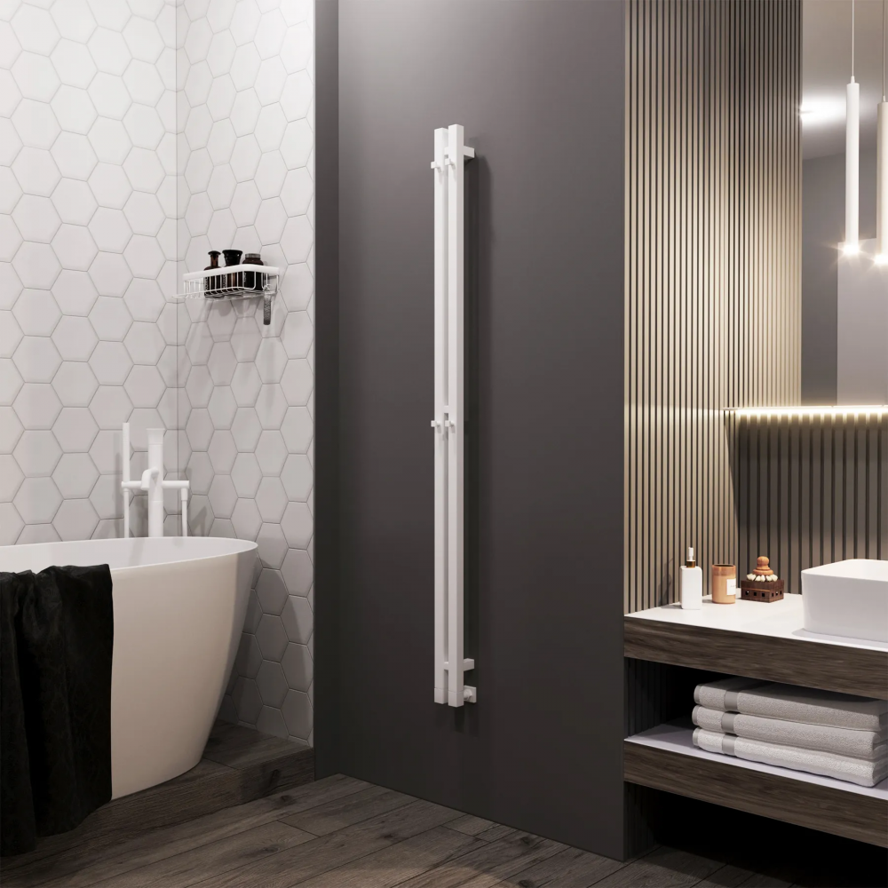 Полотенцесушитель водяной Grota Corsa 80х1500 белый