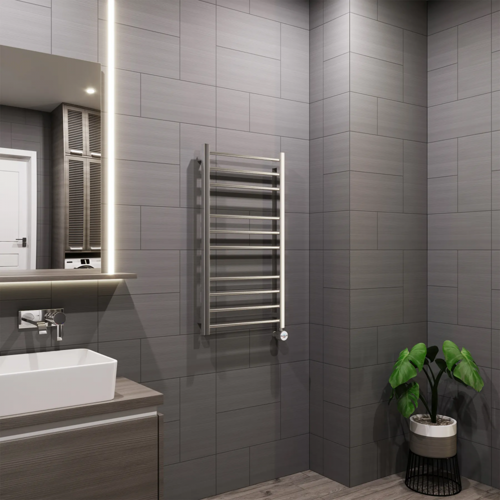 Полотенцесушитель электрический Grota Eco Classic 480x900 хром матовый