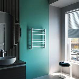 Полотенцесушитель водяной Grota Eco Classic 530x600 белый