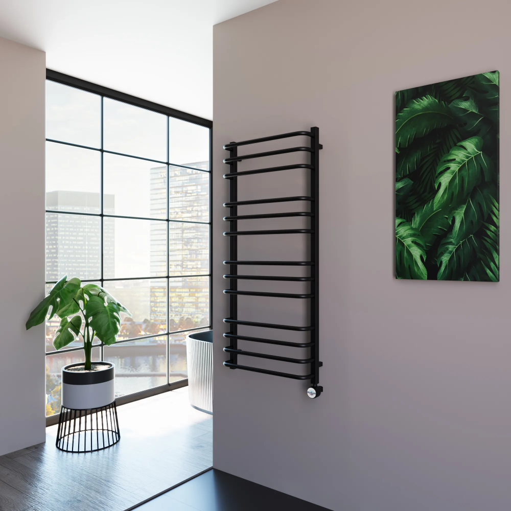 Полотенцесушитель электрический Grota Eco Forte 530x1200 черный