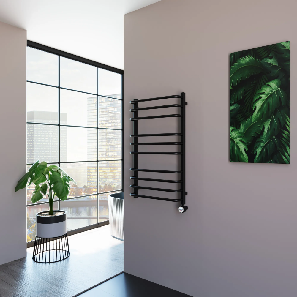 Полотенцесушитель электрический Grota Eco Forte 530x900 черный