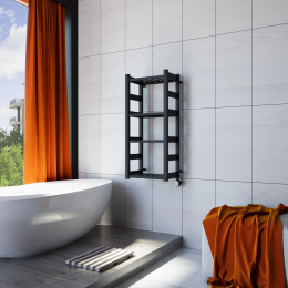 Полотенцесушитель электрический Grota Largo 400x900x295 черный