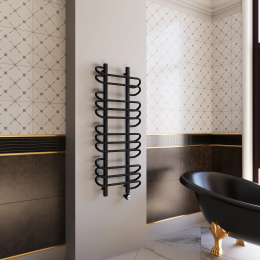 Полотенцесушитель электрический Grota Rivolo 500x1200 черный