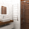 Полотенцесушитель водяной Grota Simple 530х1200 хром глянцевый