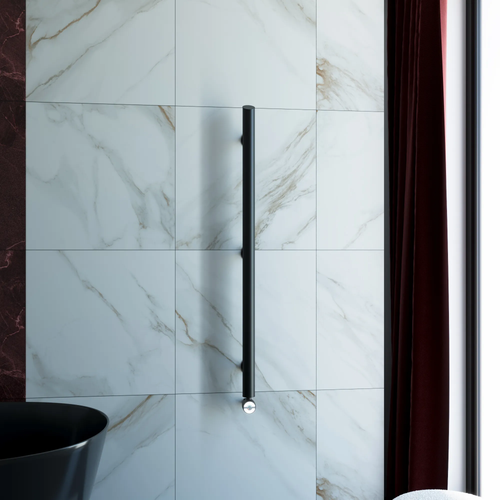 Полотенцесушитель электрический Grota Ago 51x1200 черный