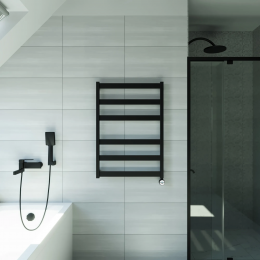 Полотенцесушитель электрический Grota Brezza 630x900 черный