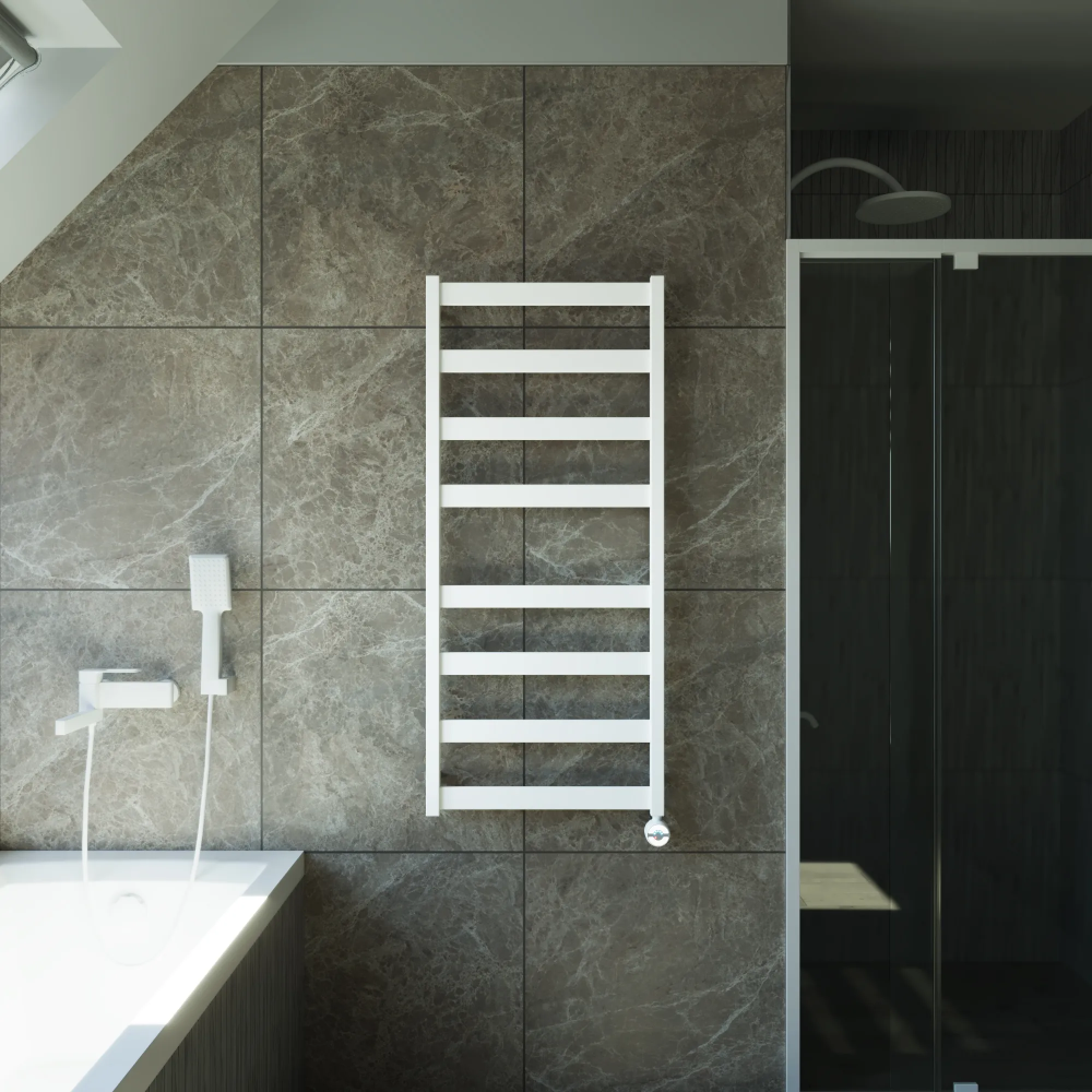 Полотенцесушитель электрический Grota Brezza 530x1200 белый