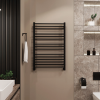 Полотенцесушитель водяной Grota Classic 630x900 черный
