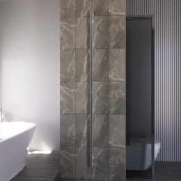 Полотенцесушитель водяной Grota Corsa 30х1800 хром матовый