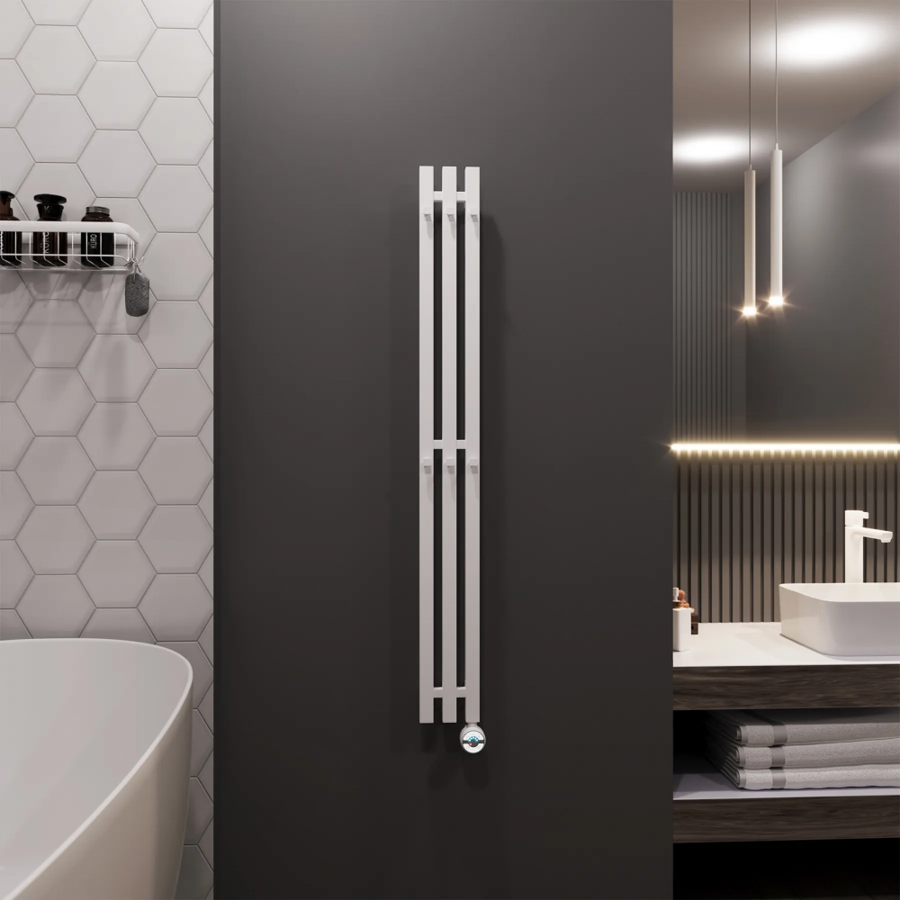 Полотенцесушитель электрический Grota Corsa 130х1200 белый