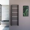 Полотенцесушитель водяной Grota Eco Forte 530x1500 черный