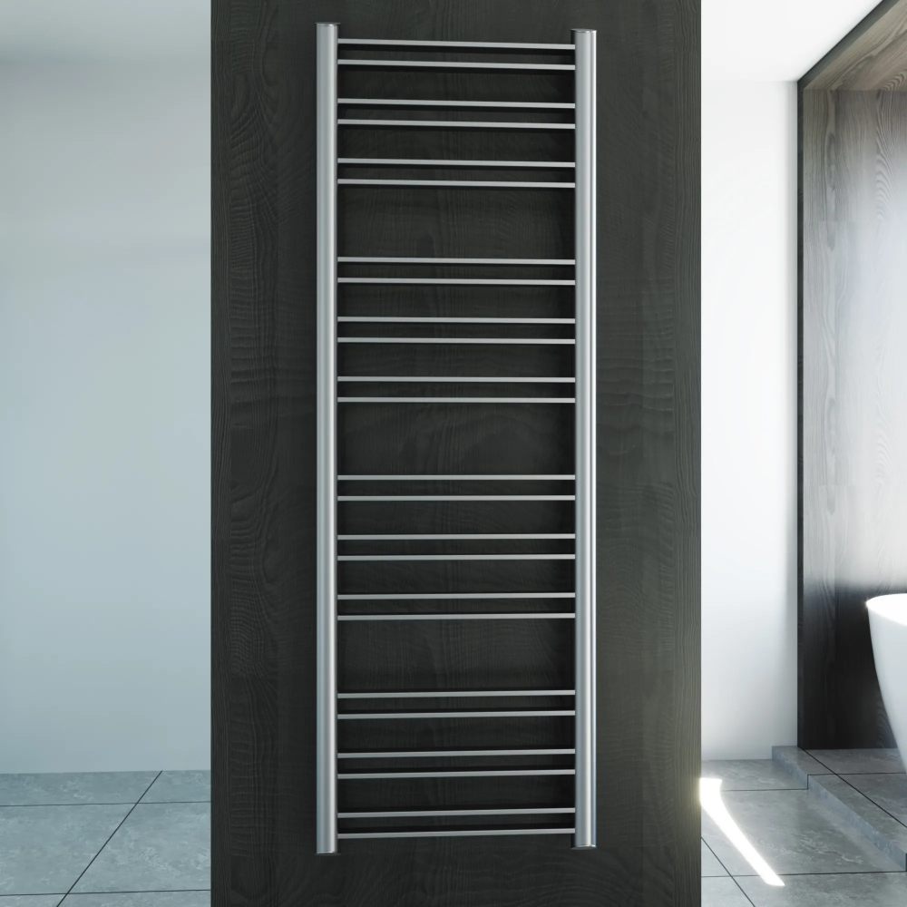 Полотенцесушитель водяной Grota Grande 550x1640 хром матовый