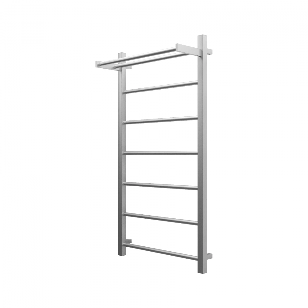 Полотенцесушитель водяной Grota Simple P с полкой 530x1000 хром матовый