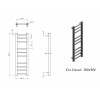 Полотенцесушитель водяной Grota Eco Classic 300x900 черный