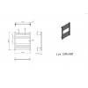 Полотенцесушитель электрический Grota Lux 530x600 хром матовый