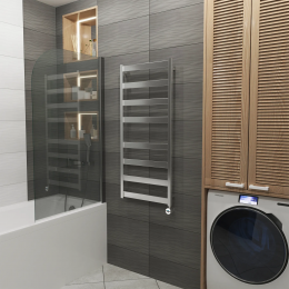 Полотенцесушитель электрический Grota Brezza 530x1200 хром матовый