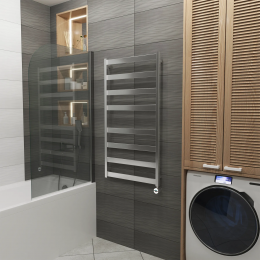 Полотенцесушитель электрический Grota Brezza 630x1200 хром матовый