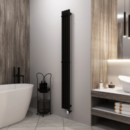 Полотенцесушитель электрический Grota Corsa 180х1800 черный