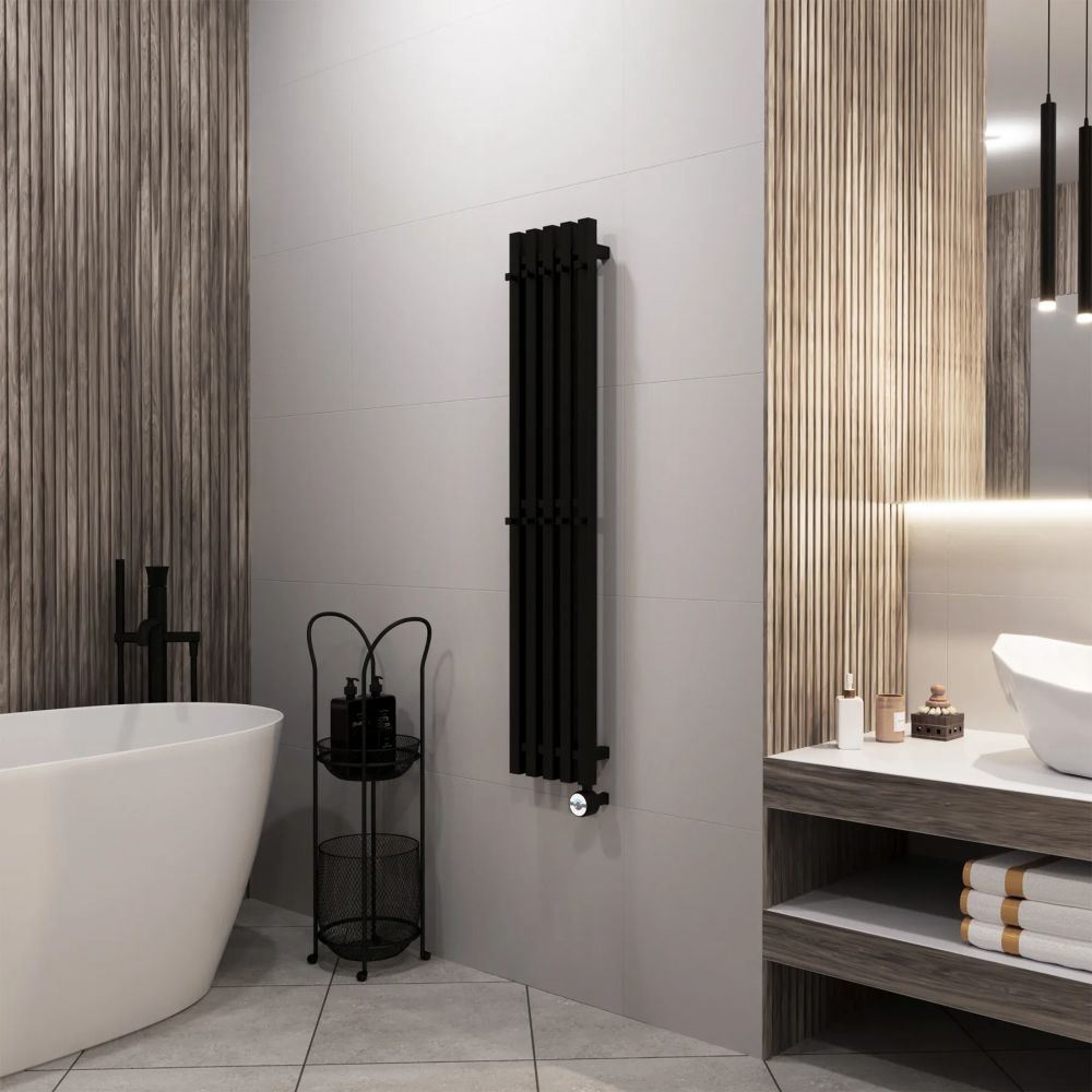 Полотенцесушитель электрический Grota Corsa 230х1200 черный