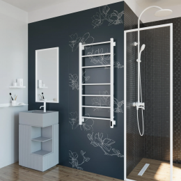 Полотенцесушитель электрический Grota Costa 530х1200 белый