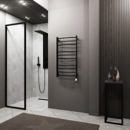 Полотенцесушитель электрический Grota Eco Calma 480x900 черный
