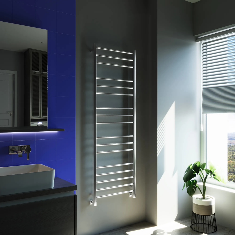 Полотенцесушитель водяной Grota Eco Classic 530x1575 хром глянцевый