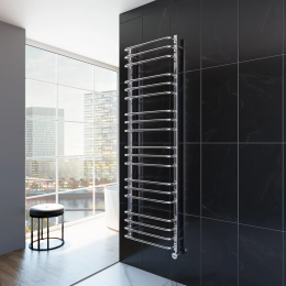 Полотенцесушитель электрический Grota Eco Forte 530x1800 хром глянцевый