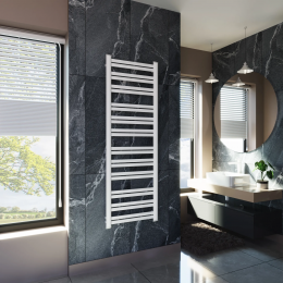 Полотенцесушитель водяной Grota Granito 550x1630 белый