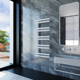 Полотенцесушитель водяной Grota Lato L 530x1160 белый