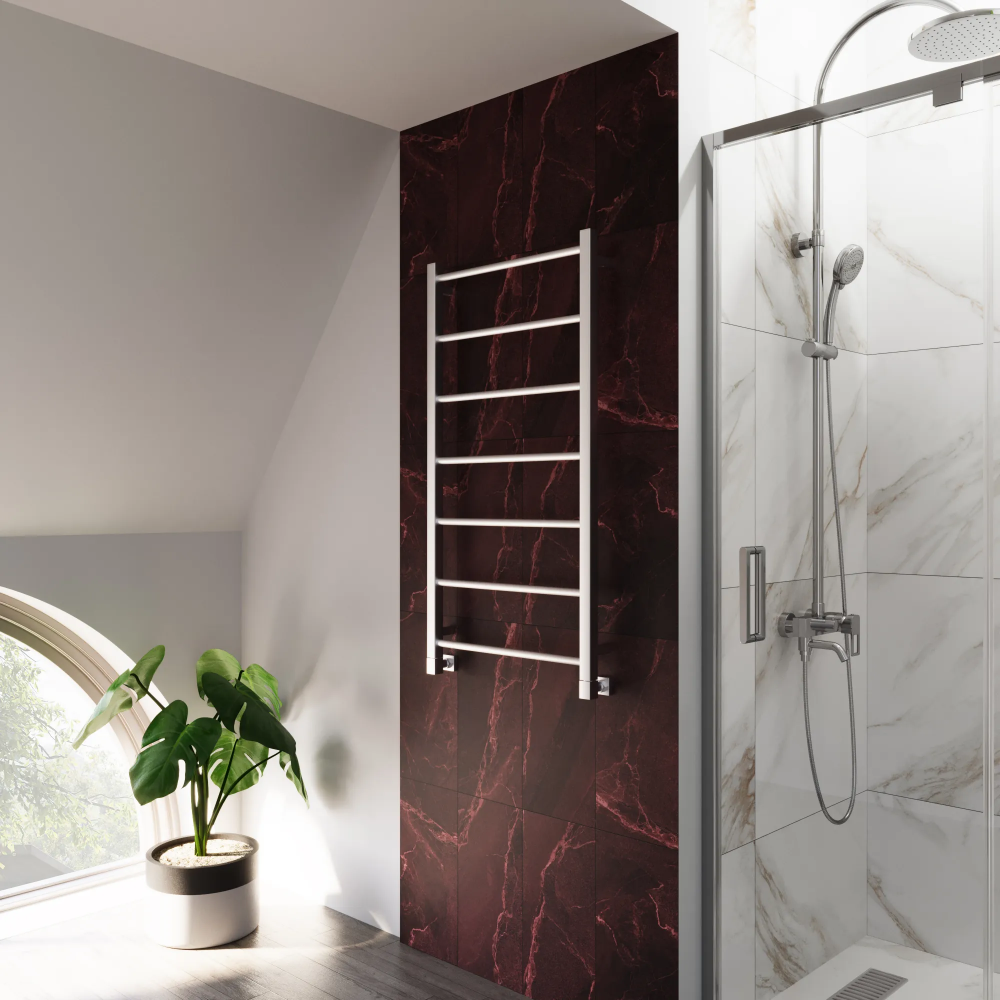 Полотенцесушитель водяной Grota Simple 530x1000 хром матовый