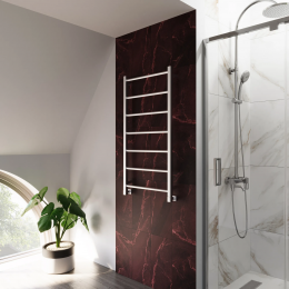 Полотенцесушитель водяной Grota Simple 530x1000 хром матовый