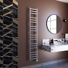 Полотенцесушитель электрический Grota Vento 300x1800 хром матовый