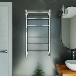 Полотенцесушитель электрический Grota Alto 530х1000 хром глянцевый