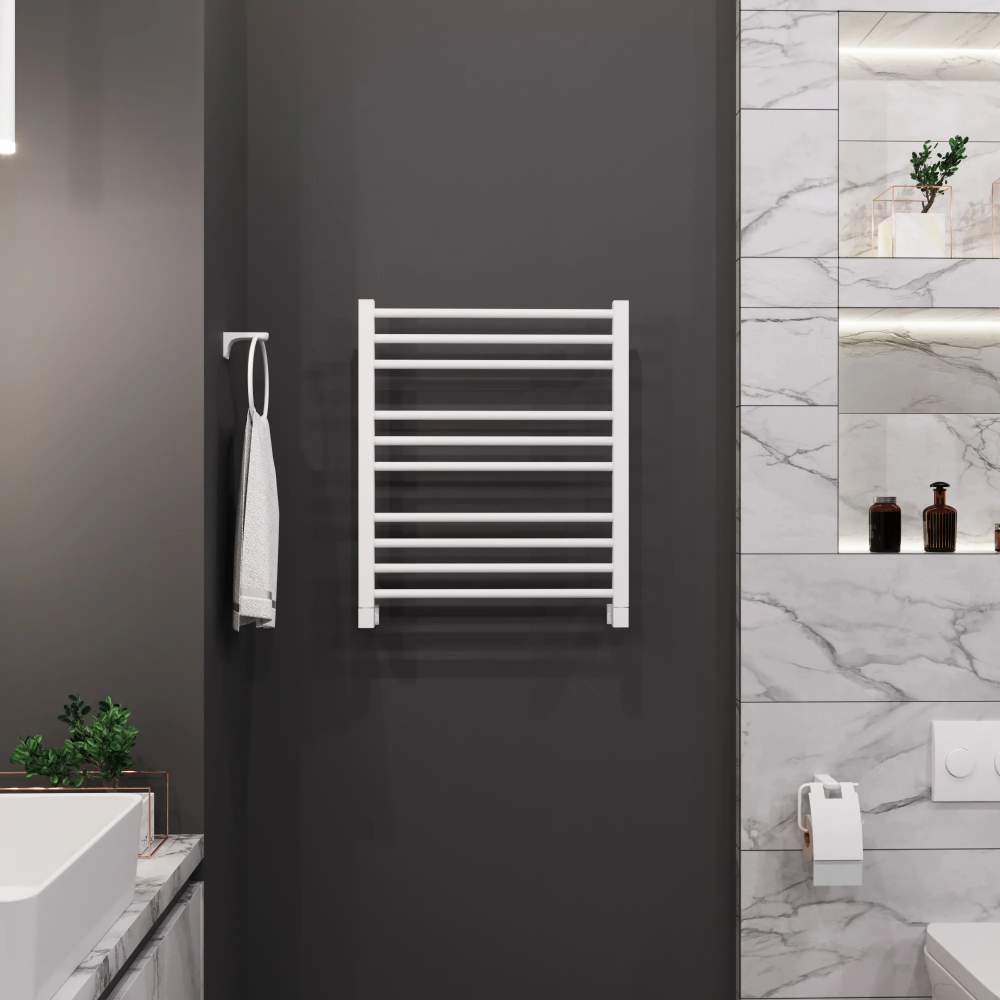 Полотенцесушитель водяной Grota Classic 530x600 белый