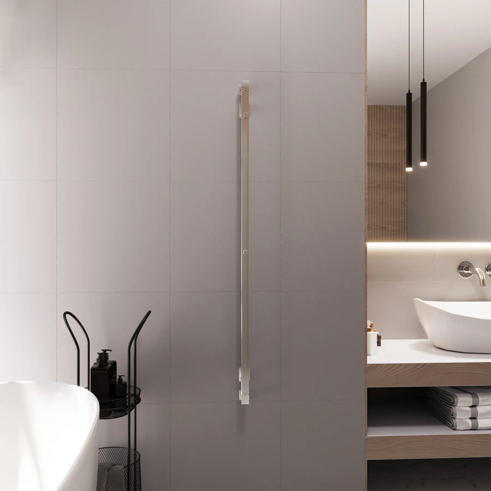 Полотенцесушитель водяной Grota Corsa 30х1200 хром глянцевый