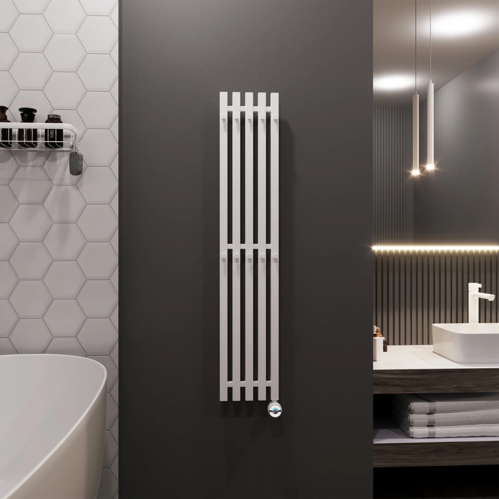 Полотенцесушитель электрический Grota Corsa 230х1200 белый