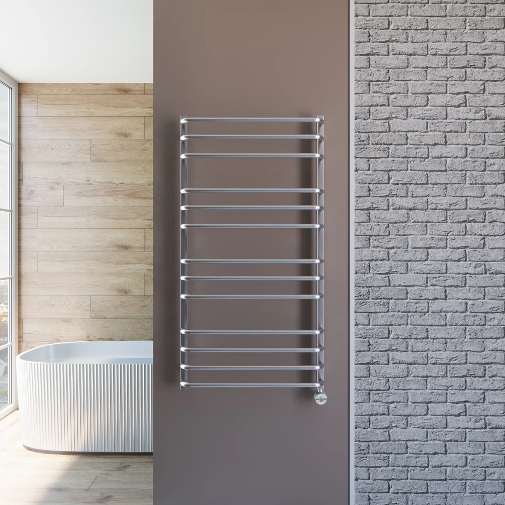 Полотенцесушитель электрический Grota Eco Forte 630x1200 хром матовый