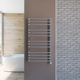 Полотенцесушитель электрический Grota Eco Forte 630x1200 хром матовый