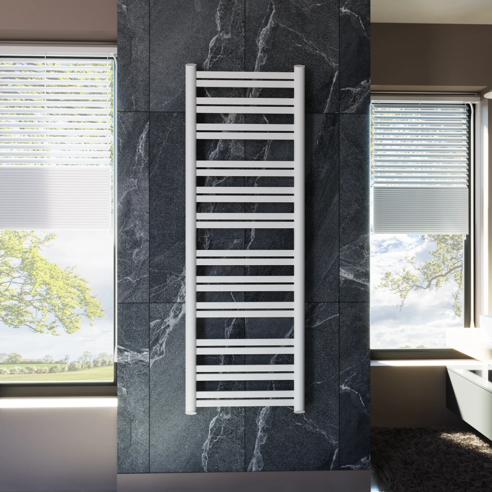 Полотенцесушитель водяной Grota Granito 550x1630 белый