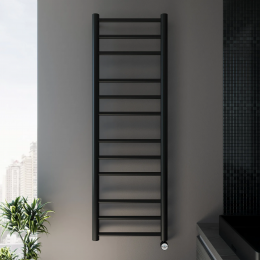 Полотенцесушитель электрический Grota Grosso 550x1640 черный