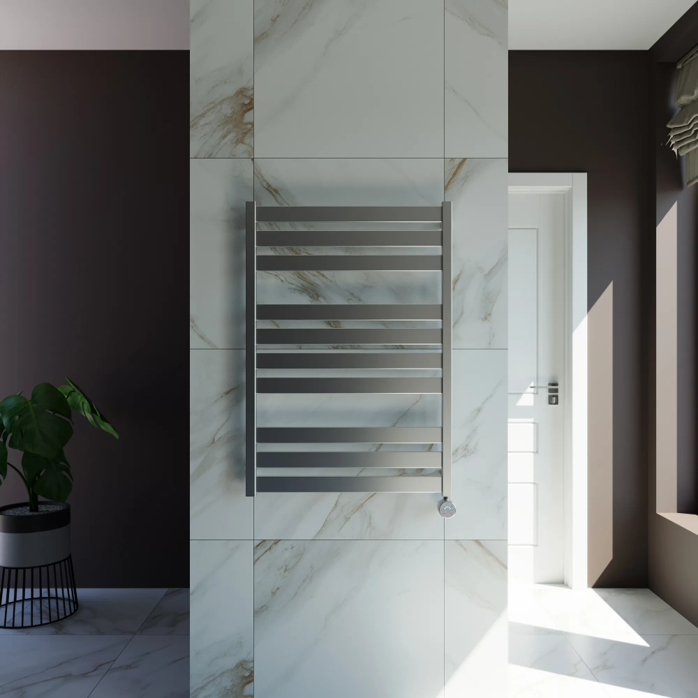Полотенцесушитель электрический Grota Lux 630x900 хром матовый
