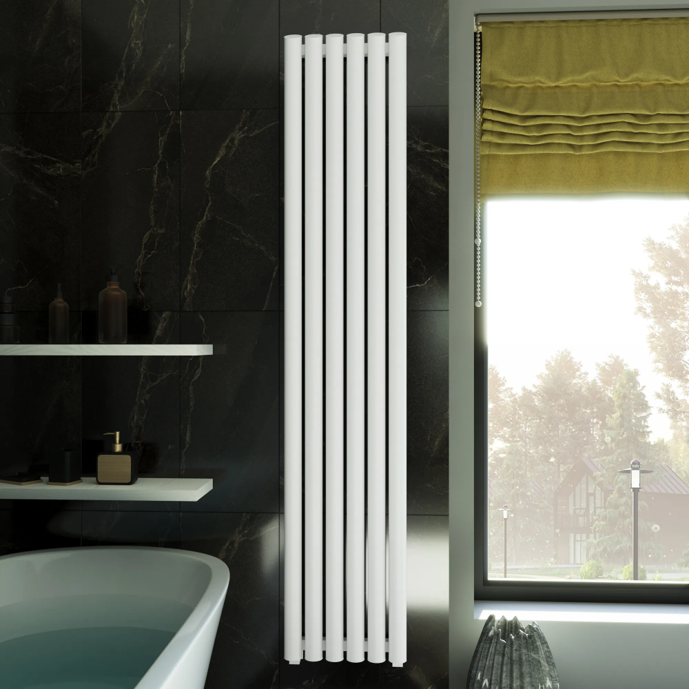 Полотенцесушитель водяной Grota Quill 350x1800 белый