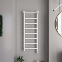 Полотенцесушитель электрический Grota Soffi P с полкой 430x1200 белый