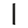 Полотенцесушитель водяной Grota Quill 350x1200 черный