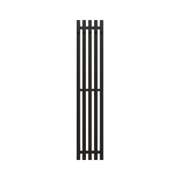 Полотенцесушитель водяной Grota Corsa 230х1200 черный