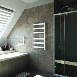 Полотенцесушитель водяной Grota Brezza 530x900 белый