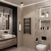 Полотенцесушитель водяной Grota Classic 480x900 черный