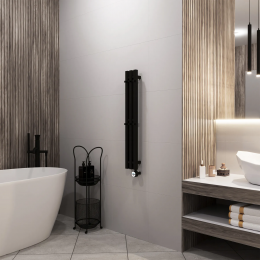 Полотенцесушитель электрический Grota Corsa 130х900 черный