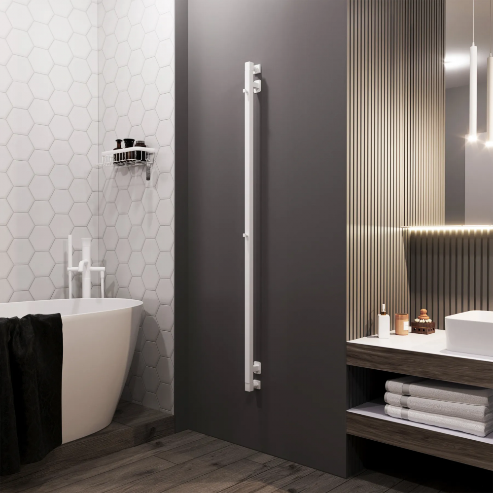 Полотенцесушитель водяной Grota Corsa 30х1500 белый